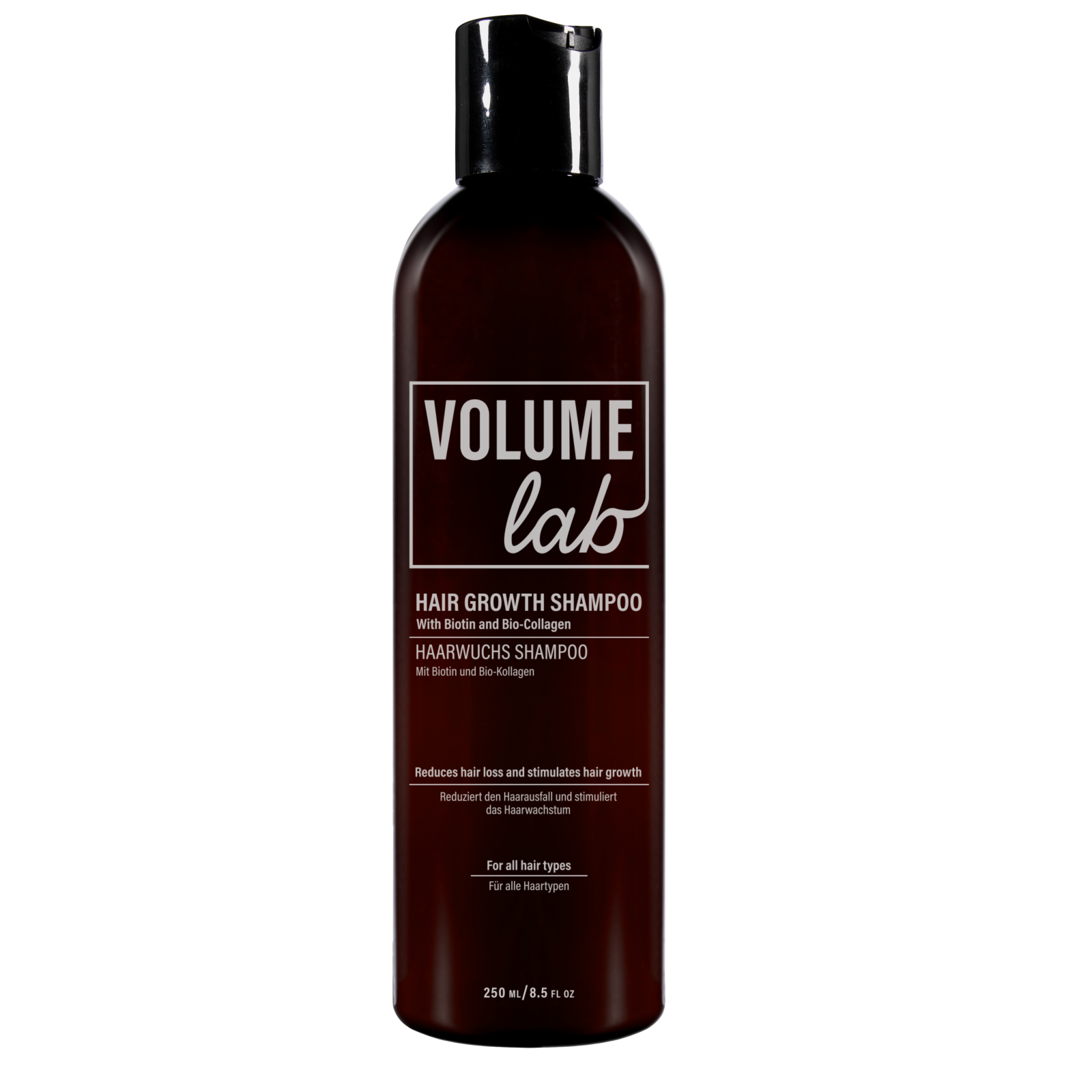 VOLUME LAB SJAMPO BERIKET MED BIOTIN, BIO-KOLLAGEN OG BAICAPIL-KOMPLEKS VOLUME LAB SJAMPO BERIKET MED BIOTIN, BIO-KOLLAGEN OG BAICAPIL-KOMPLEKS